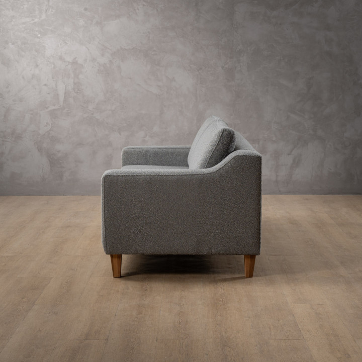 Douglas 2-Seater Fabric Couch - Dove Grey - 6