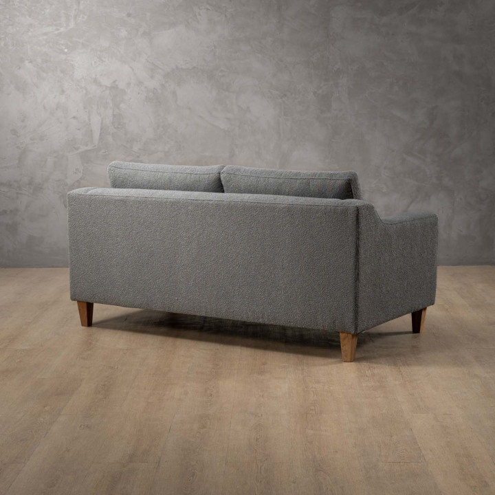Douglas 2-Seater Fabric Couch - Dove Grey - 7