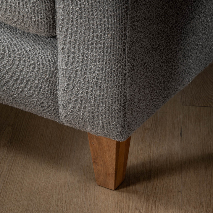 Douglas 2-Seater Fabric Couch - Dove Grey - 8