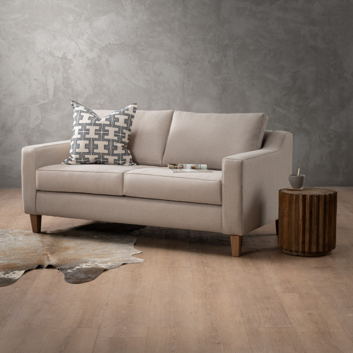Douglas 2-Seater Fabric Couch - Nordic Sand - 2