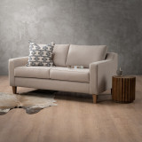 Douglas 2-Seater Fabric Couch - Nordic Sand - 2