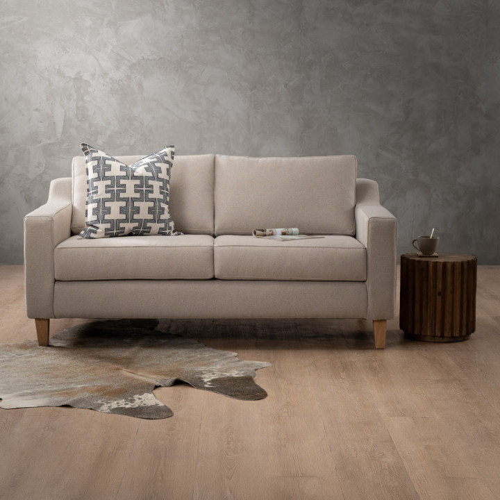 Douglas 2-Seater Fabric Couch - Nordic Sand - 3