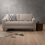 Douglas 2-Seater Fabric Couch - Nordic Sand - 3