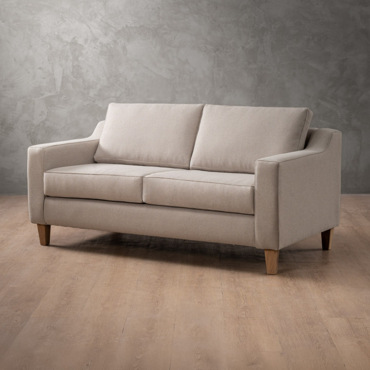 Douglas 2-Seater Fabric Couch - Nordic Sand - 4