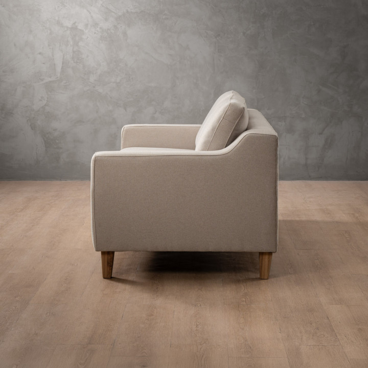 Douglas 2-Seater Fabric Couch - Nordic Sand - 5