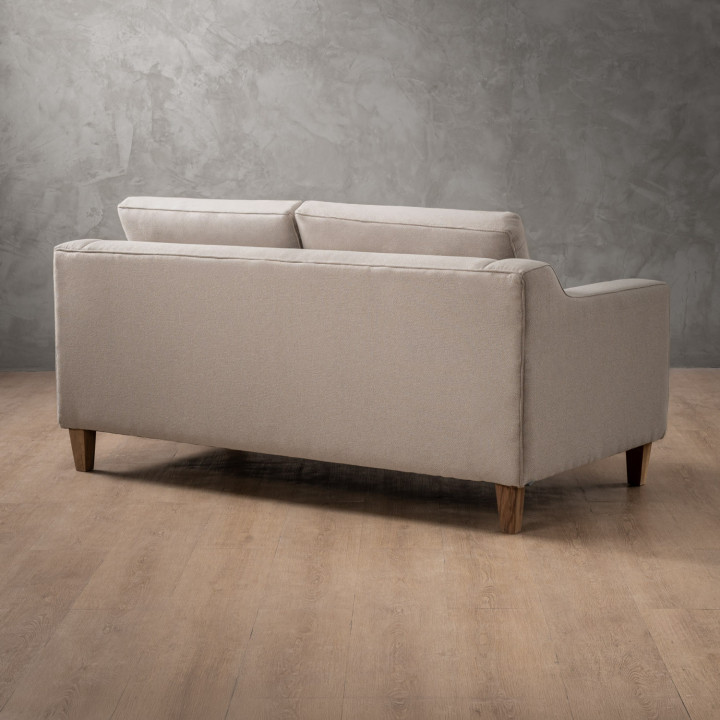 Douglas 2-Seater Fabric Couch - Nordic Sand - 6