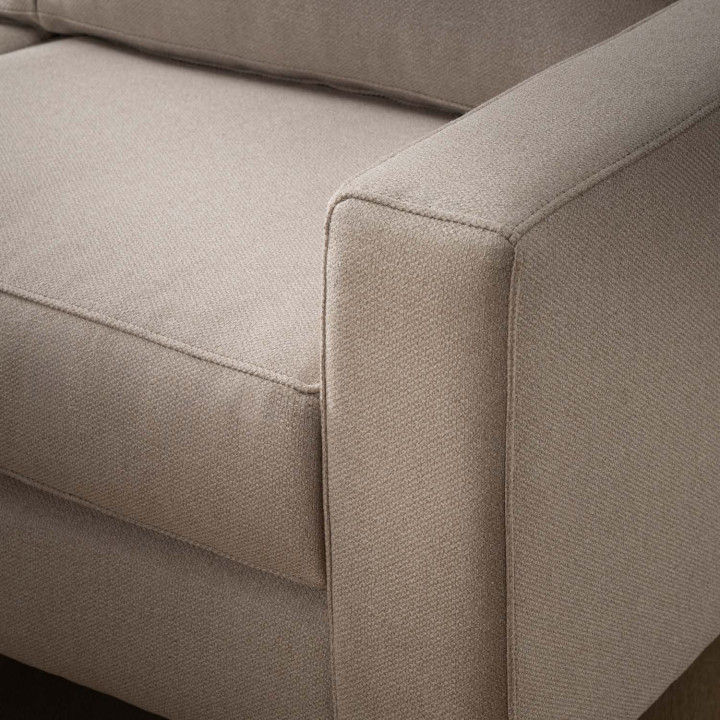 Douglas 2-Seater Fabric Couch - Nordic Sand - 7