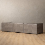 Havenwood 4-Seater Leather Couch - Shadow Ash - 7