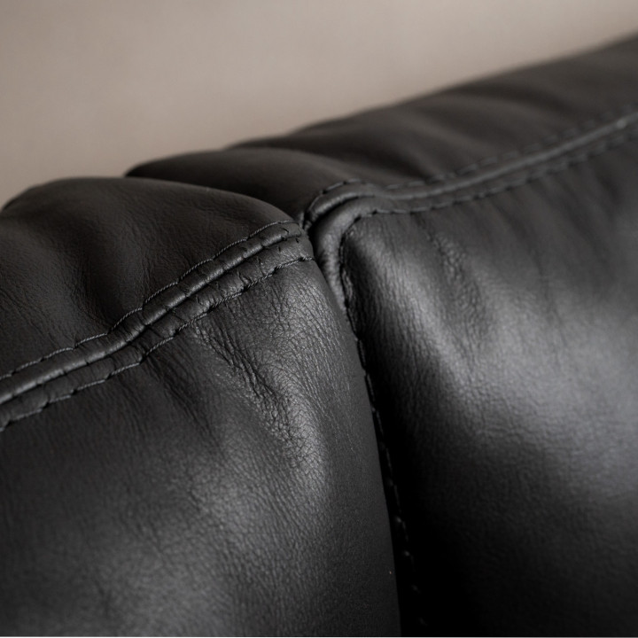 Douglas Leather Corner Couch with Daybed Right - Butterscotch - 7