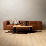 Havenwood 4-Seater Leather Couch - Duskwood - 2