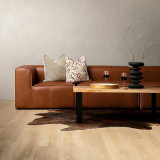 Havenwood 4-Seater Leather Couch - Duskwood - 3