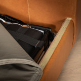 Karoo Leather Sleeper Couch - Ginger - 11