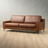 Tulbagh 3-Seater Leather Couch - Butterscotch - 2