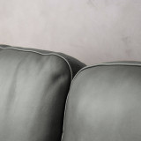 Tulbagh Leather Corner Couch Right - Pepper - 6