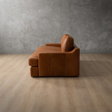 Windermere 3-Seater Leather Couch - Tan - 5