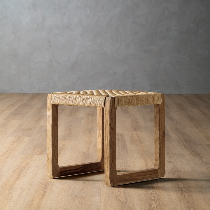 Rio Patio Dining Stool - Natural - 1