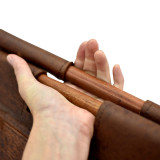 Firewood Log Carrier with Stand - Ginger - 4