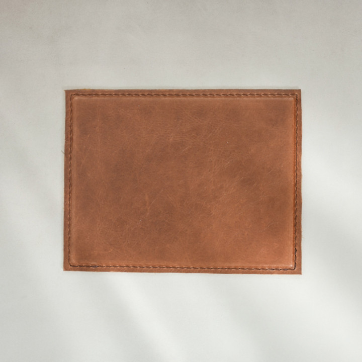 Leather Mouse Pad - Butterscotch - 1