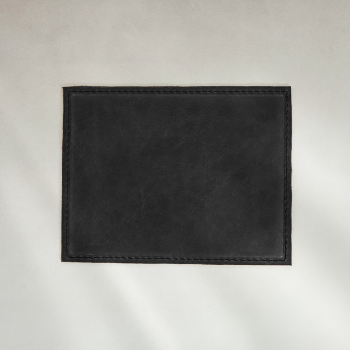 Leather Mouse Pad - Black - 1