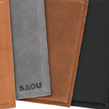Leather Mouse Pad - Black - 4