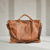 Sterling Leather Laptop Bag - Mystique Black - 5