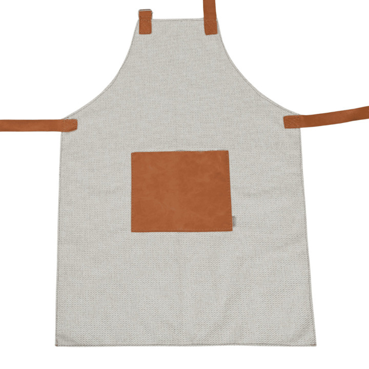 Practical Longer Apron - Ginger - 1