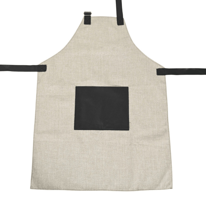 Practical Longer Apron - Black - 1