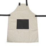 Practical Longer Apron - Black - 1