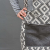 Practical Longer Apron - Pepper - 3