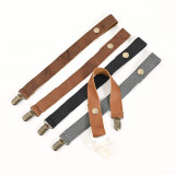 Leather Dummy Clip - Ginger - 3