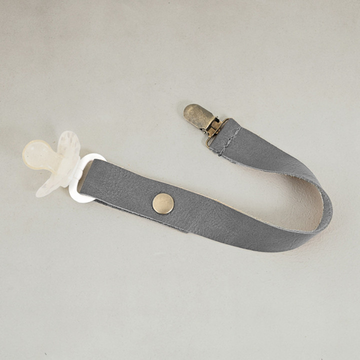 Leather Dummy Clip - Pepper - 1