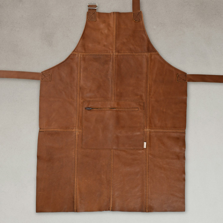 Full Leather Apron - Butterscotch - 1