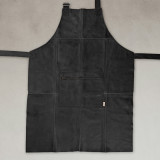 Full Leather Apron - Black - 1