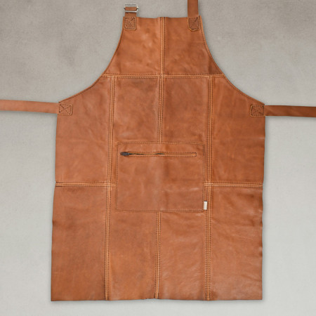 Full Leather Apron - Ginger