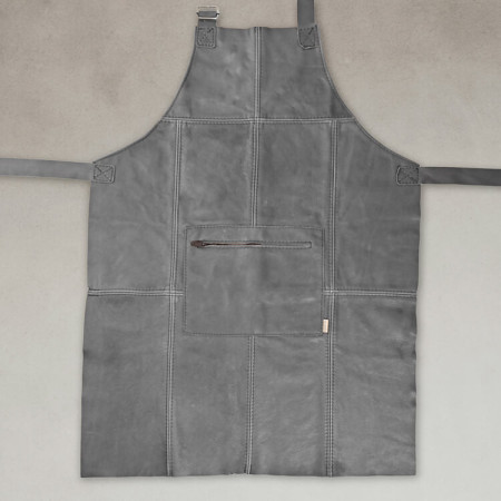 Full Leather Apron - Pepper