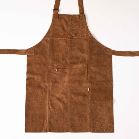 Full Leather Apron - Caramel