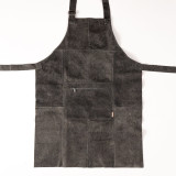 Full Leather Apron - Charcoal - 1