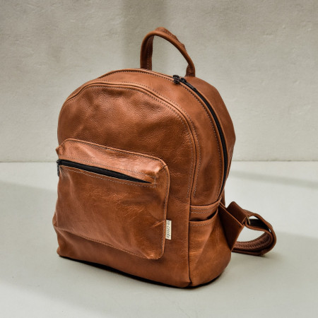 Daily Leather Backpack - Butterscotch