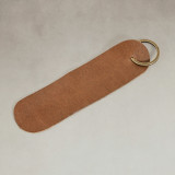 Leather Keyring (Oval) - Butterscotch - 1