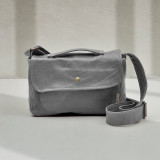 Tinka Leather Crossbody Bag - Pepper - 1