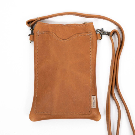 Scout Leather Cellphone Pouch - Ginger