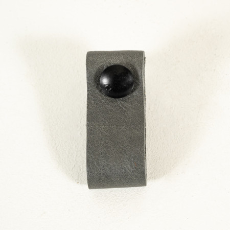 Leather Pull Strap Drawer Handle - Pepper