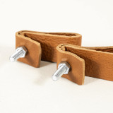 Leather Pull Strap Drawer Handle - Pepper - 3