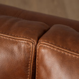 Clanwilliam 3-Seater Leather Couch - Butterscotch - 5
