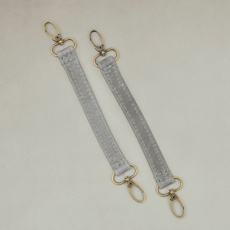 Leather Stroller Straps - Pepper