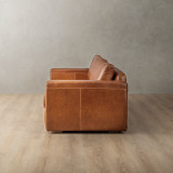 Clanwilliam 3-Seater Leather Couch - Butterscotch - 8