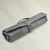 Leather Knife Roll Bag (Utility Roll) - Pepper - 1