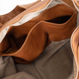 Voyager Leather Duffel Bag - Mystique Black - 2