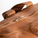 Voyager Leather Duffel Bag - Mystique Black - 3