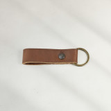 Leather Keyring (Loop) - Butterscotch - 1